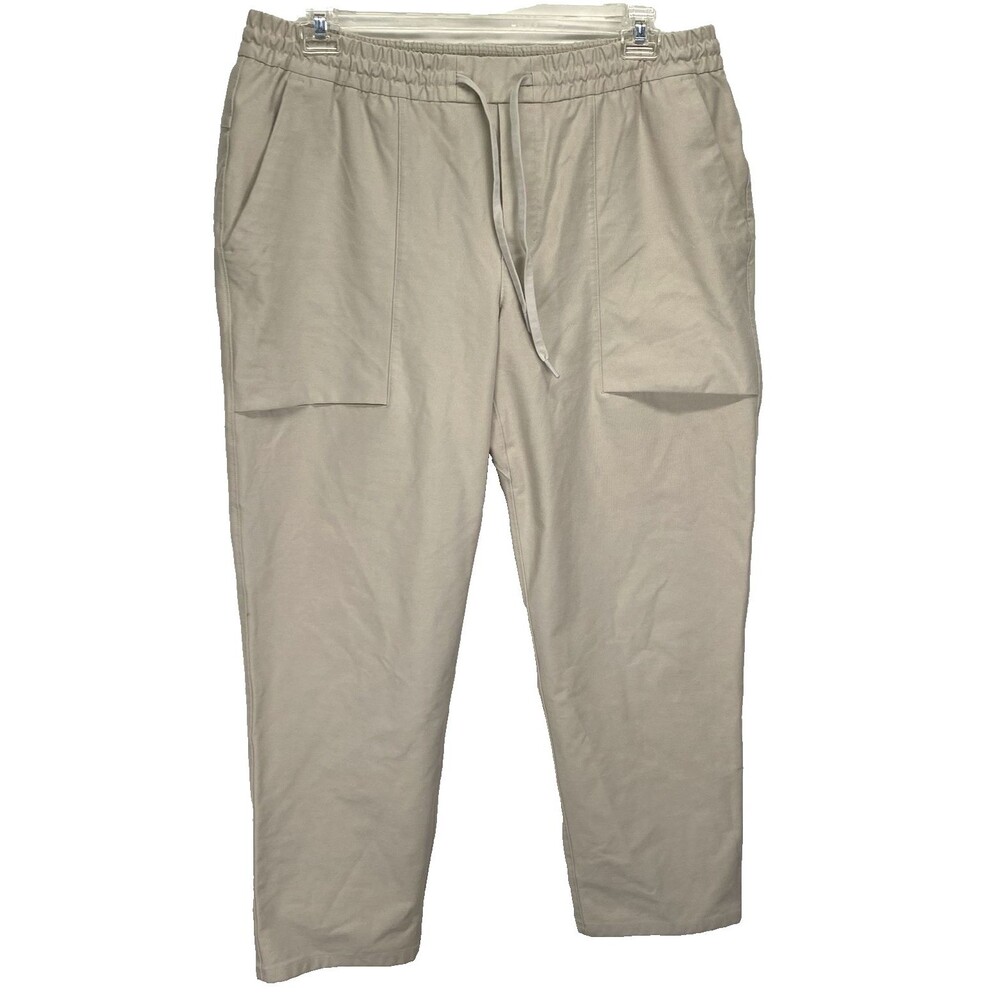 Lululemon Men’s XXL 39-40"x29 Trouser Pants Tie Stretch Waist Pockets
